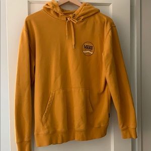 Mustard yellow Vans hoodie